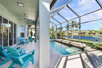 Discover lakefront living in this beautifully updated 3-bedroom on Eagle Marsh Golf Club in Florida - for sale on GolfHomes.com, golf home, golf lot