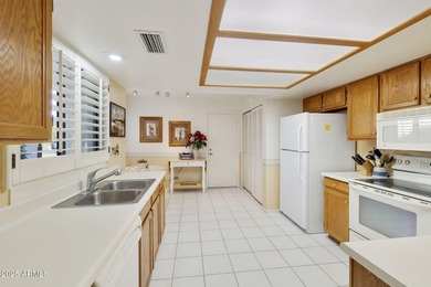 Experience resort-style living in this furnished golf course on Fountain of the Sun Country Club in Arizona - for sale on GolfHomes.com, golf home, golf lot