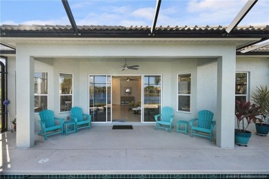 Discover lakefront living in this beautifully updated 3-bedroom on Eagle Marsh Golf Club in Florida - for sale on GolfHomes.com, golf home, golf lot