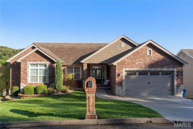 Stunning Waterfront Atrium Ranch with 4 bedrooms, 3 full baths on Raintree Country Club in Missouri - for sale on GolfHomes.com, golf home, golf lot