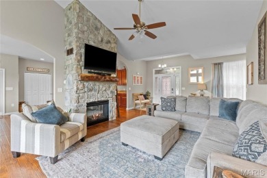 Stunning Waterfront Atrium Ranch with 4 bedrooms, 3 full baths on Raintree Country Club in Missouri - for sale on GolfHomes.com, golf home, golf lot