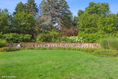 This beautifully updated two bedroom plus loft retreat lives on Lake Barrington Shores Golf Course in Illinois - for sale on GolfHomes.com, golf home, golf lot