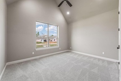 New construction 4 bedroom full 3 bath 2 car garage with a golf on Pecan Plantation Country Club in Texas - for sale on GolfHomes.com, golf home, golf lot