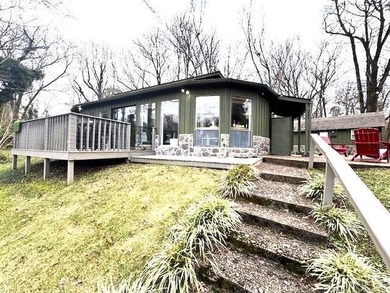 Enjoy the serenity of the Little Red River in this masterfully on Lost Creek Golf Club in Arkansas - for sale on GolfHomes.com, golf home, golf lot