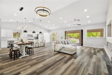 Stunningly remodeled single-story home, ideally situated on a on Los Prados Golf Course in Nevada - for sale on GolfHomes.com, golf home, golf lot
