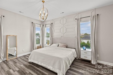 This stunning 4BR/3BA home in The Meridians offers an open floor on The Palisades Country Club in North Carolina - for sale on GolfHomes.com, golf home, golf lot