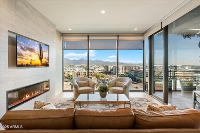 Step inside this beautiful 10th-floor penthouse at Optima on Kierland Golf Club in Arizona - for sale on GolfHomes.com, golf home, golf lot
