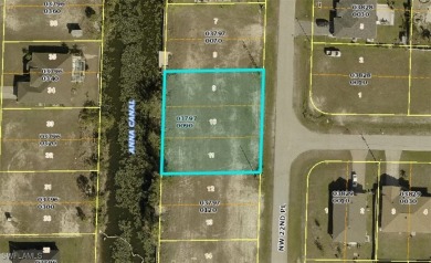 Oversized vacant lot located on the Anna Canal in desirable on Burnt Store Golf Club in Florida - for sale on GolfHomes.com, golf home, golf lot