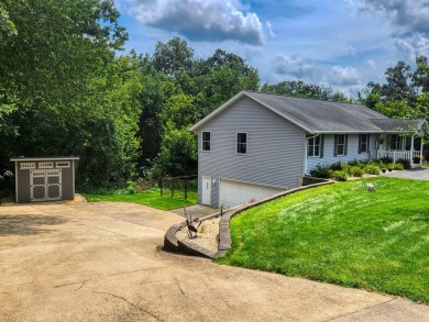 Welcome to this beautiful ranch home set on a generous .78 acre on Lake Carroll Golf Course in Illinois - for sale on GolfHomes.com, golf home, golf lot