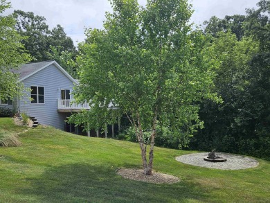 Welcome to this beautiful ranch home set on a generous .78 acre on Lake Carroll Golf Course in Illinois - for sale on GolfHomes.com, golf home, golf lot