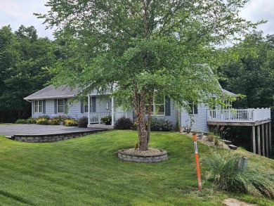 Welcome to this beautiful ranch home set on a generous .78 acre on Lake Carroll Golf Course in Illinois - for sale on GolfHomes.com, golf home, golf lot