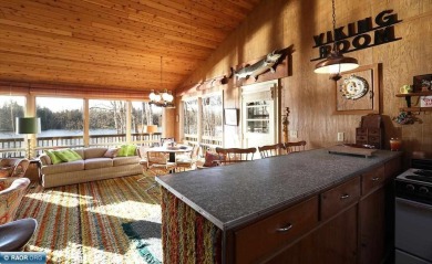 Mid Century Modern Lake Cottage! Private Golf Course Out Front on Eshquaguma Country Club in Minnesota - for sale on GolfHomes.com, golf home, golf lot