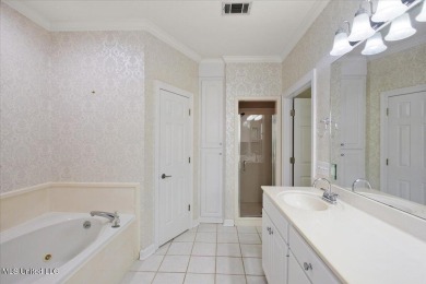 Welcome to your newly renovated 3-bedroom, 2-bath split-plan on Castlewoods Golf Club in Mississippi - for sale on GolfHomes.com, golf home, golf lot