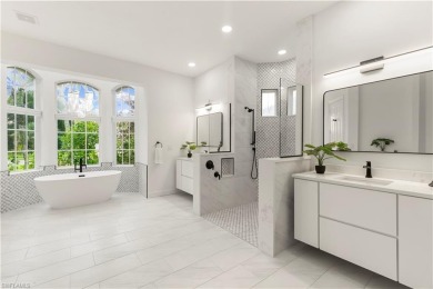 Discover resort-style living in this beautifully appointed on Tiburon Golf Club in Florida - for sale on GolfHomes.com, golf home, golf lot