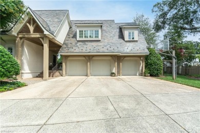 Stately Wolfe-built custom English Country home in the heart of on Greensboro Country Club in North Carolina - for sale on GolfHomes.com, golf home, golf lot