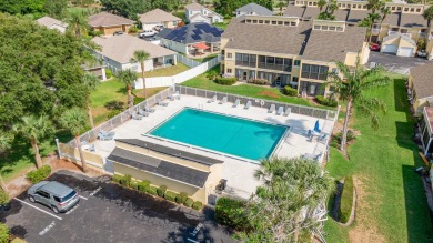 Beautiful lakefront condo just steps from the entrance to on Suntree Country Club in Florida - for sale on GolfHomes.com, golf home, golf lot