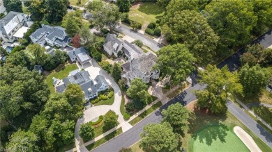 Stately Wolfe-built custom English Country home in the heart of on Greensboro Country Club in North Carolina - for sale on GolfHomes.com, golf home, golf lot