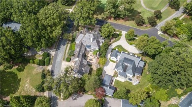 Stately Wolfe-built custom English Country home in the heart of on Greensboro Country Club in North Carolina - for sale on GolfHomes.com, golf home, golf lot