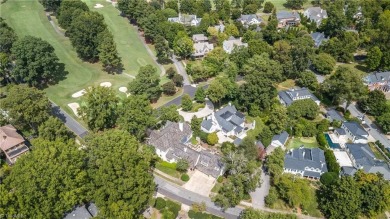 Stately Wolfe-built custom English Country home in the heart of on Greensboro Country Club in North Carolina - for sale on GolfHomes.com, golf home, golf lot