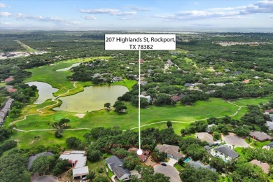 Nestled on a quiet, private cul-de-sac in the Rockport Country on Rockport Country Club in Texas - for sale on GolfHomes.com, golf home, golf lot