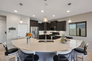 Better than new! This home has a great floorplan and soothing on Poston Butte Golf Club in Arizona - for sale on GolfHomes.com, golf home, golf lot