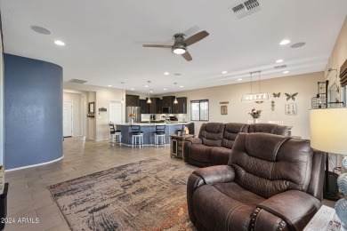 Better than new! This home has a great floorplan and soothing on Poston Butte Golf Club in Arizona - for sale on GolfHomes.com, golf home, golf lot