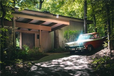 Welcome to THE FALLS.  A period correct mid-century modern on Druid Hills Golf Club in Georgia - for sale on GolfHomes.com, golf home, golf lot