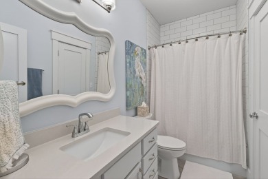 Experience refined living in this stunning 2022 custom-built on Bay Creek Golf Club in Virginia - for sale on GolfHomes.com, golf home, golf lot