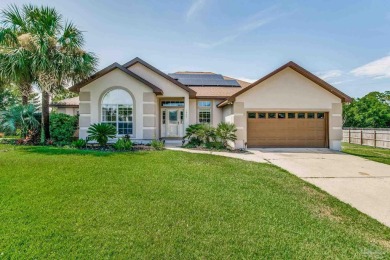 Nestled in a peaceful cul-de-sac, this stunning 4-bedroom, 2 on Tiger Point Golf and Country Club in Florida - for sale on GolfHomes.com, golf home, golf lot