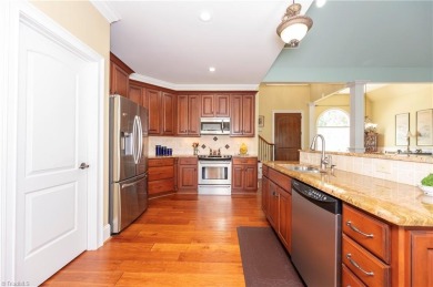 Golf course home with easy walk and nice view of the Bermuda Run on Oak Valley Golf Club in North Carolina - for sale on GolfHomes.com, golf home, golf lot