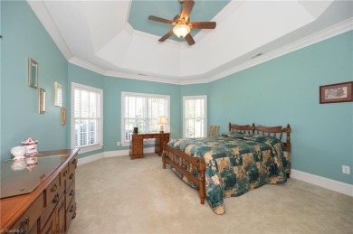 Golf course home with easy walk and nice view of the Bermuda Run on Oak Valley Golf Club in North Carolina - for sale on GolfHomes.com, golf home, golf lot
