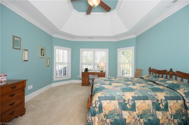 Golf course home with easy walk and nice view of the Bermuda Run on Oak Valley Golf Club in North Carolina - for sale on GolfHomes.com, golf home, golf lot