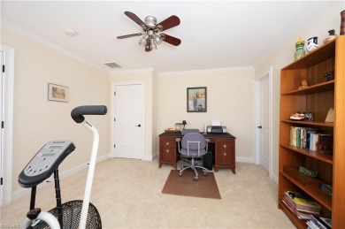 Golf course home with easy walk and nice view of the Bermuda Run on Oak Valley Golf Club in North Carolina - for sale on GolfHomes.com, golf home, golf lot