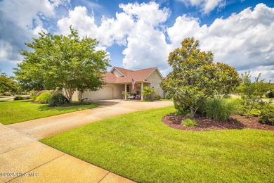 Welcome to effortless, single-level living in the highly on Cape Fear National At Brunswick Forest in North Carolina - for sale on GolfHomes.com, golf home, golf lot