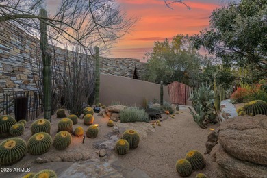 This stunning custom home, designed by renowned architect Shelby on The Boulders Resort Golf Club in Arizona - for sale on GolfHomes.com, golf home, golf lot