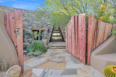 This stunning custom home, designed by renowned architect Shelby on The Boulders Resort Golf Club in Arizona - for sale on GolfHomes.com, golf home, golf lot
