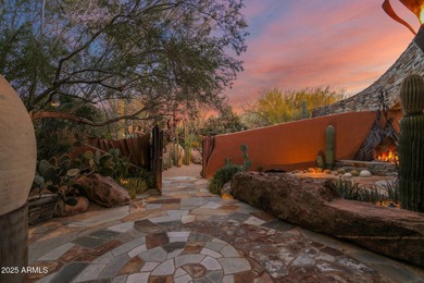 This stunning custom home, designed by renowned architect Shelby on The Boulders Resort Golf Club in Arizona - for sale on GolfHomes.com, golf home, golf lot