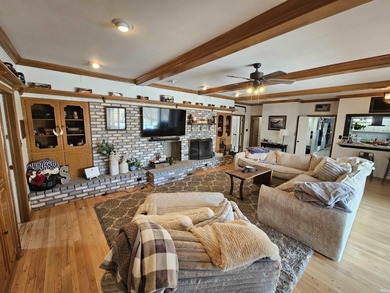 Check out this Stately, Brick home overlooking Cypress Hills on Vincennes Golf Club in Indiana - for sale on GolfHomes.com, golf home, golf lot