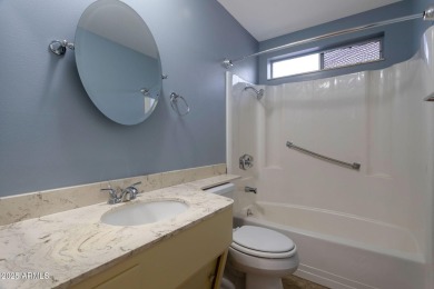 Welcome to a nice quiet place! This home features fresh paint on Sun City Country Club in Arizona - for sale on GolfHomes.com, golf home, golf lot