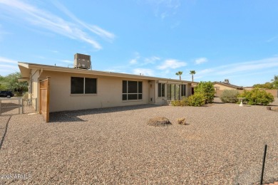Welcome to a nice quiet place! This home features fresh paint on Sun City Country Club in Arizona - for sale on GolfHomes.com, golf home, golf lot