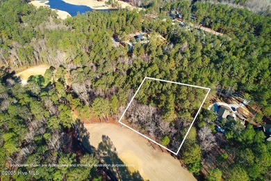 Level golf front home site is gently wooded with lovely tree on Forest Creek Golf Club  in North Carolina - for sale on GolfHomes.com, golf home, golf lot