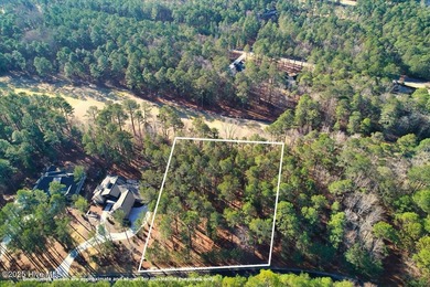 Level golf front home site is gently wooded with lovely tree on Forest Creek Golf Club  in North Carolina - for sale on GolfHomes.com, golf home, golf lot