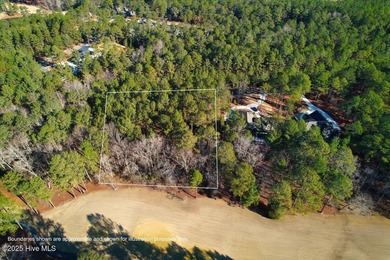 Level golf front home site is gently wooded with lovely tree on Forest Creek Golf Club  in North Carolina - for sale on GolfHomes.com, golf home, golf lot