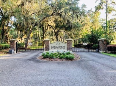 This .67 acre lot in gated Sutherland Bluff Plantation is in a on Sapelo Hammock Golf Club in Georgia - for sale on GolfHomes.com, golf home, golf lot