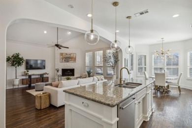 Step into luxury with this stunning one-story Highland-built on The Tribute At the Colony in Texas - for sale on GolfHomes.com, golf home, golf lot