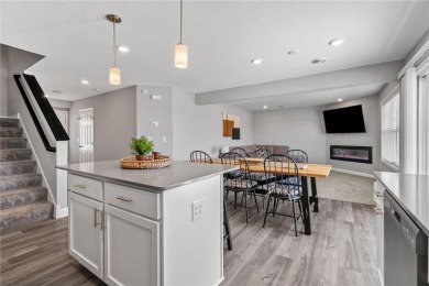 Step into modern elegance with this exceptional 2-story townhome on Chaska Town Course in Minnesota - for sale on GolfHomes.com, golf home, golf lot