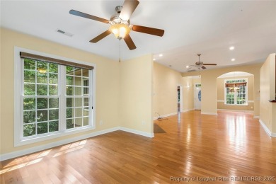 Adorable home located in the gated and golf community of on Carolina Trace Country Club in North Carolina - for sale on GolfHomes.com, golf home, golf lot