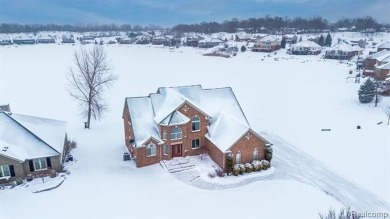 Luxury Lakefront Living in Oxford's Premier Golf Course on Boulder Pointe Golf Club and Conference Center in Michigan - for sale on GolfHomes.com, golf home, golf lot