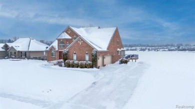 Luxury Lakefront Living in Oxford's Premier Golf Course on Boulder Pointe Golf Club and Conference Center in Michigan - for sale on GolfHomes.com, golf home, golf lot