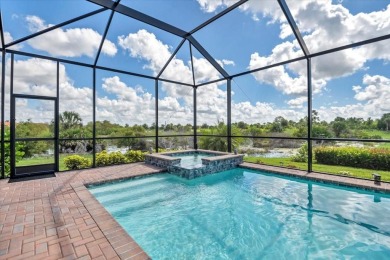 Fantastic views surround this impeccably maintained Golf Village on Sarasota National Golf Club in Florida - for sale on GolfHomes.com, golf home, golf lot